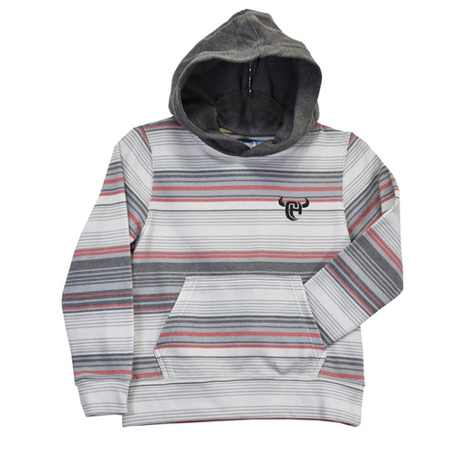 Cowboy Hardware Boys Smoky Grey Desert Serape Hoodie