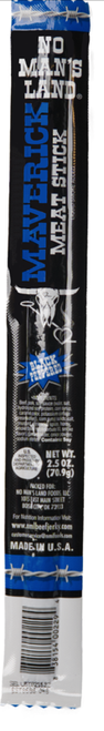 No Man's Land 2.5 oz Black Pepper Maverick Meat Stick