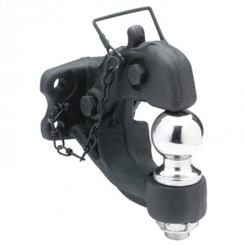 BALL & PINTLE HITCH (2" BALL, 10,000 LBS. BALL CAPACITY)