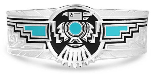 Montana Silversmiths Spirit of the Thunderbird Cuff Bracelet