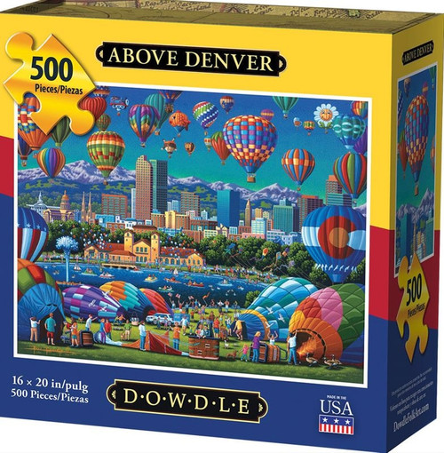 Dowdle 500 Piece Above Denver Puzzle