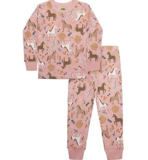 John Deere Girls Horse Pajama Set