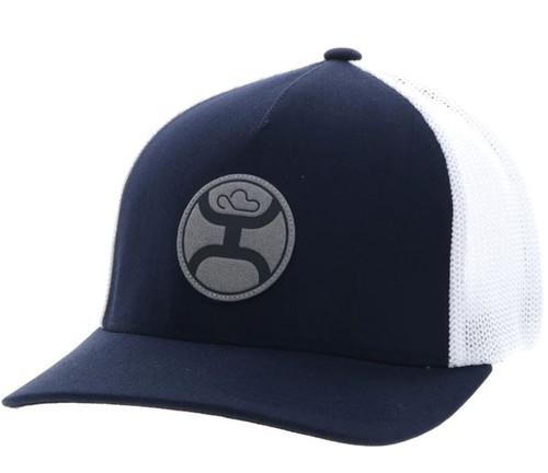 Hooey Mens Cayman Navy/White Flexfit Hat