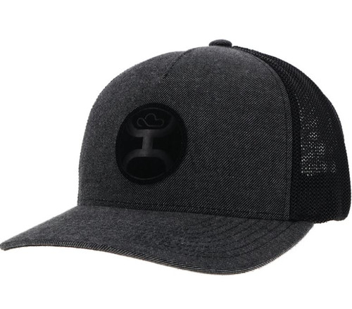Hooey Cayman Flexfit Hat Grey/Black