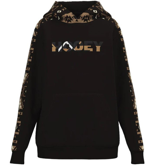 Hooey Boys Canyon Black/Aztec Hoody