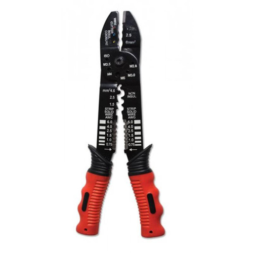 Uriah  Wire Stripper/Crimper- Chrome