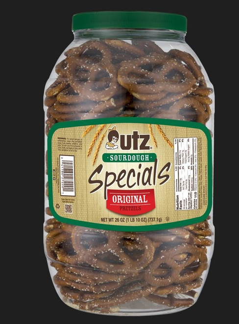Utz Sourdough Pretzel Barrel