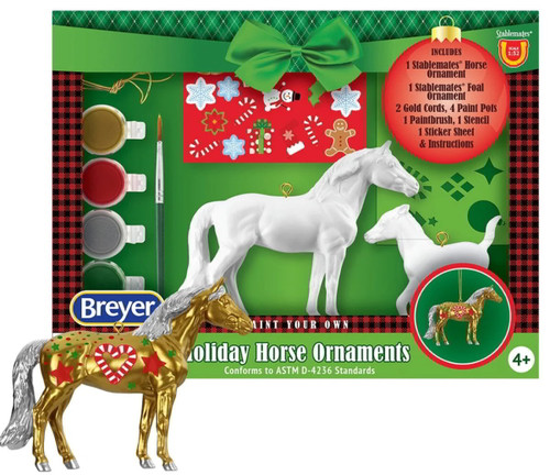 Bryer Paint Your Horse Ornament Craft Kit