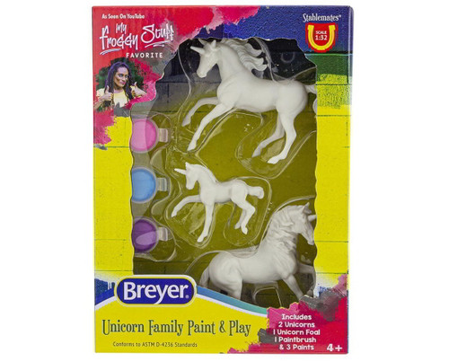Bryer Unicorn Family Paint & Play