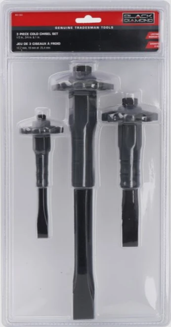 Black Diamond 3-Piece Cold Chisel Set
