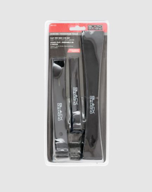 Black Diamond 3 Piece Flat Pry Bar Set