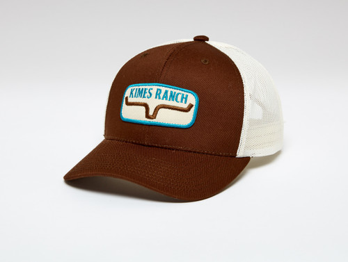 Kimes Ranch Rollin Trucker Cap - Brown