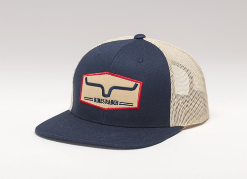 Kimes Ranch Replay Trucker Cap - Navy