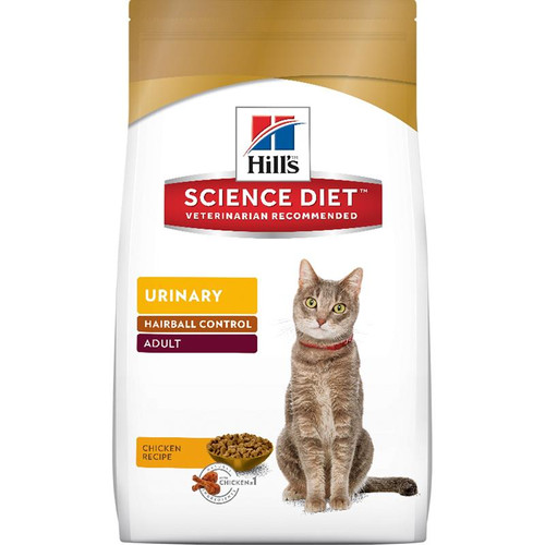 Hill's Science Diet- Adult Urinary Hairball Control Dry Cat Food