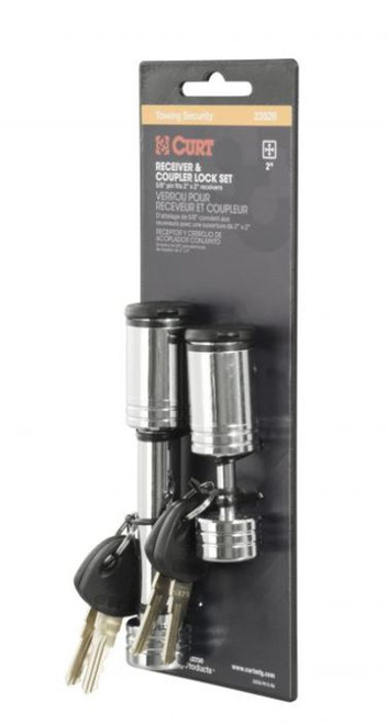 Curt Hitch & Coupler Lock Set #23526