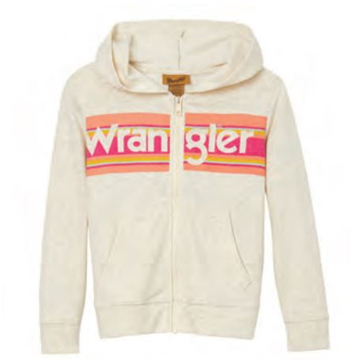 Wrangler Girls Grey Zip Up Jacket