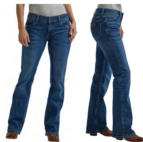 Wrangler Womens Mae Bootcut Jeans