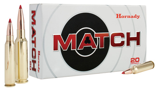 Hornady Match 308 Win 168 gr Extremely Low Drag Match 20 Per Box/ 10 Cs