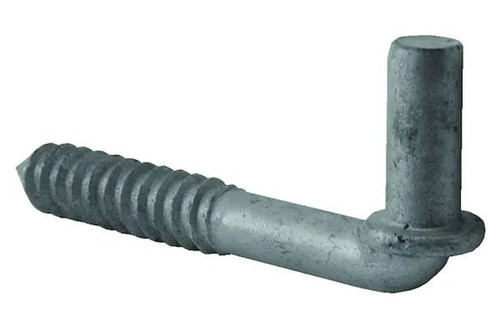 Master Halco 5/8 in. x 4-1/2 in. Chain Link Fence Lag Screw Hinge