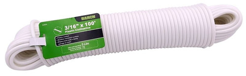 Baron 3/16INX100FT White Clothesline