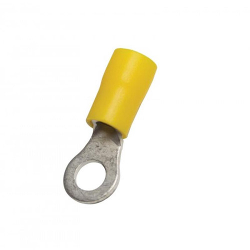 Uriah  Ring Terminal 12-10 Awg 10 Stud Yel Pvc