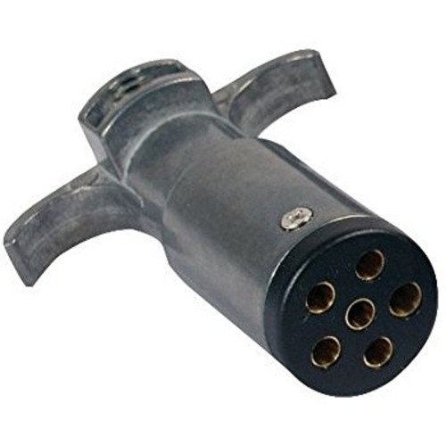 Uriah  Connector Harness 6-Way Rnd Zinc Trailer End