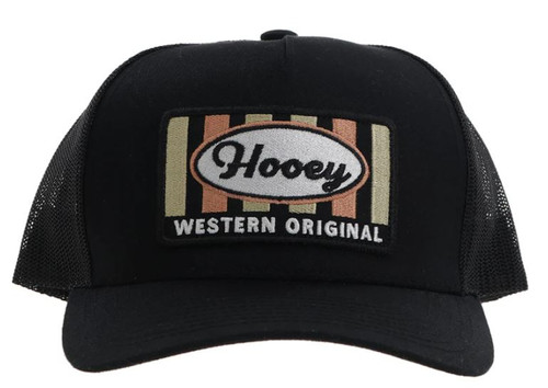 Hooey Mens Sudan Black with Tan and Grey Hat