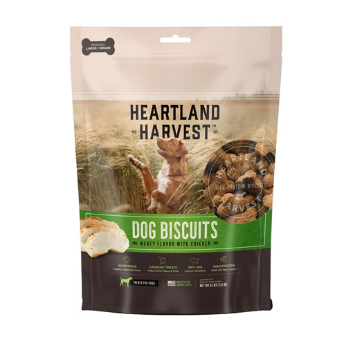 Heartland Harvest Meaty Large Dog Biscuits 8LBS