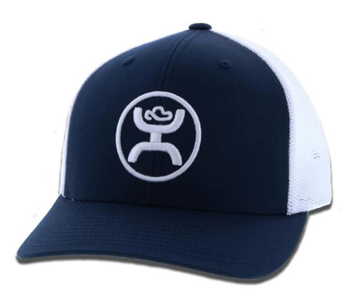 Hooey Youth "O" Classic Navy and White One Size Hat