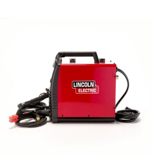 Lincoln Electric 140 Amp LE31MP Multi-Process Stick/MIG/TIG Welder with Magnum Pro 100L Gun, MIG and Flux-Cored Wire, Single Phase, 120V