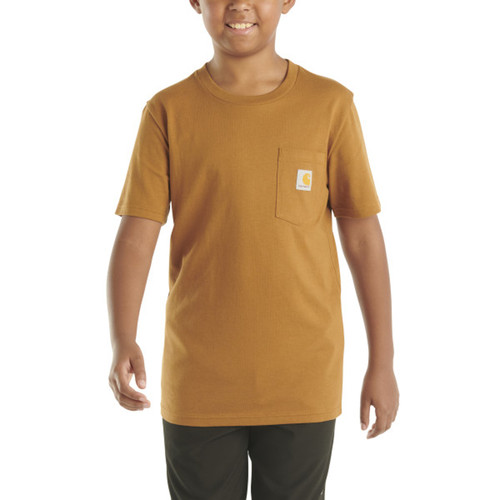Carhartt Boys Short Sleeve Pocket T-Shirt