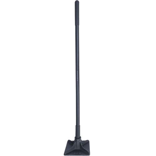Black Diamond 8"X8" Tamper With 48" Steel Handle