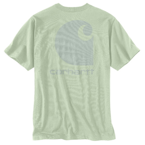 Carhartt Mens Relaxed Fit Heavyweight Pocket C Graphic Short Sleeve T-Shirt