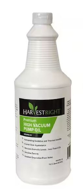Harvest Right Premium High Vacuum Pump Oil 1QT