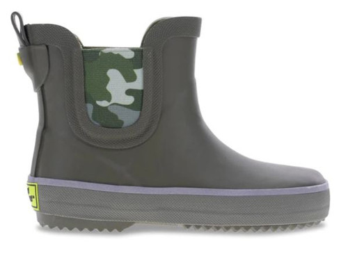 Western Chief Boys Olive Element Chelsea Rain Boot