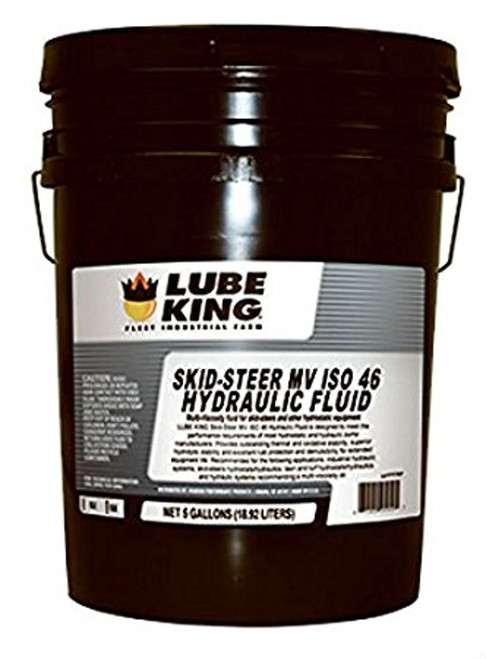 Warren Distribution - Lube King Skid-Steer MV ISO 46 Hydraulic Fluid - 5 Gallon