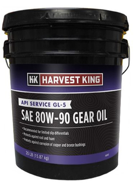 Harvest King API Service Gl-5 SAE 80W-90 Gear Oil 35 LBS