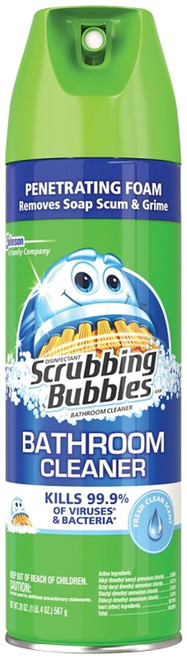 Scrubbing Bubbles Aerosol Pleasant Fresh Clean 22OZ Can