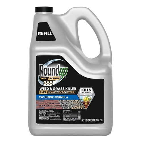 Roundup Dual Action 365 Weed and Grass Killer plus 12 Month Preventer Refill
