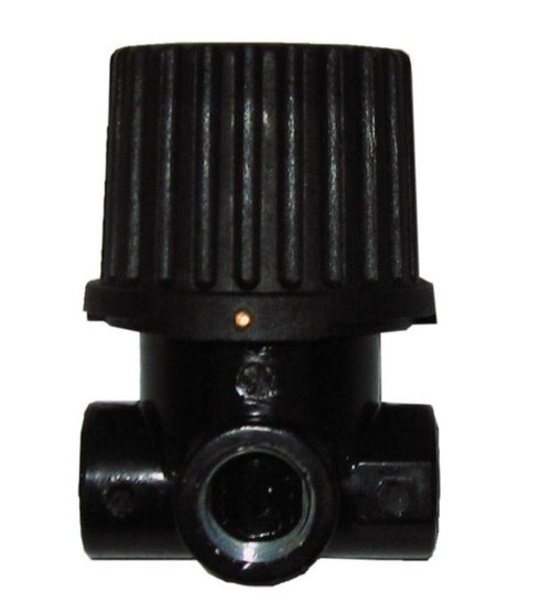 Powermate 1/4 in. NPT Inlet/Outlet x 1/4 in. NPT Gauge Pressure Regulator