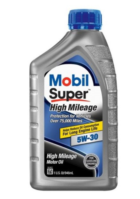 Mobil Super High Mileage 5W-30 Motor Oil - 1 Quart