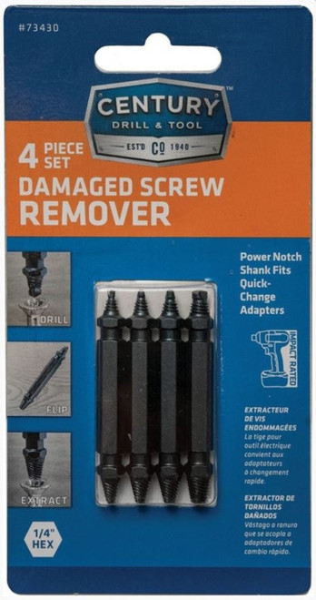 Century Tool Damaged Screw Remover Set