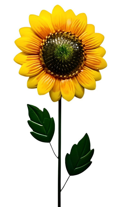 Cheap Carls Sunflower with Spring on Pole 48"x11"