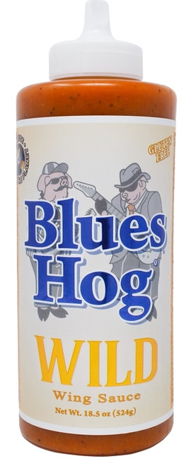 Blues Hog Wild Wing Sauce 18.5 OZ Squeeze Bottle
