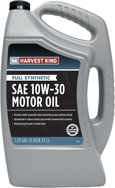 Harvest King 10W-30 Full Synthetic Motor Oil - 5QT