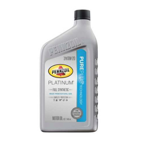 Pennzoil 0W-20 Synthetic - 1 Quart