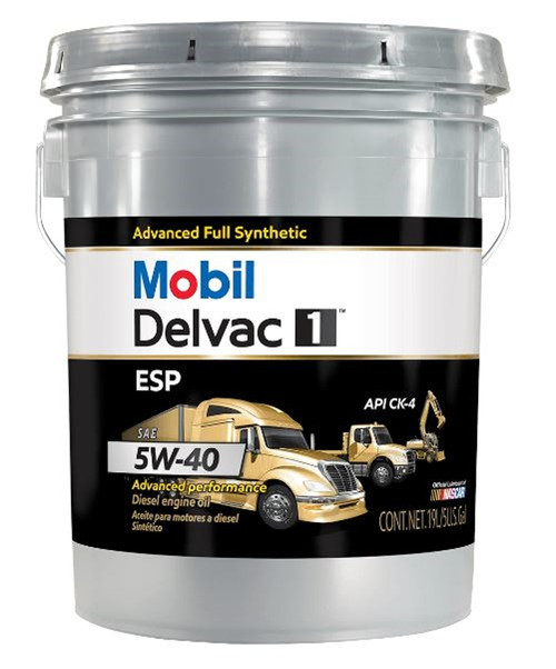 Mobil Delvac 1 ESP 5W-40 - 5 Gallon