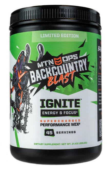 MTN Ops IGNITE Backcountry Blast Dietary Supplement - 45 Servings/19.1 oz