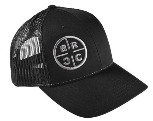 Black Riffle Coffee Company Reticle Circle Logo Trucker Hat