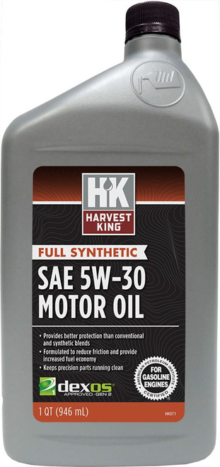 Harvest King 5W-30 Full Synthetic Motor Oil - 1QT